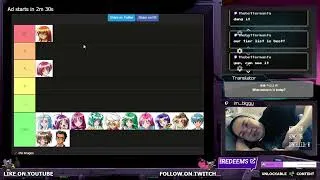 Thumbnail: Stream Highlight - TOKIMEKI MEMORIAL 2 All Character Tier List (Mar 2)