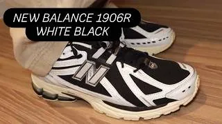 Thumbnail: NEW BALANCE 1906R WHITE BLACK METALLIC SHOE REVIEW ON FOOT!