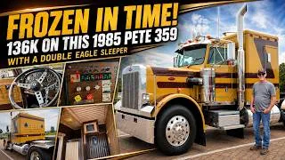 Thumbnail: Frozen in Time! 136k on this 1985 Pete 359 with a Double Eagle Sleeper