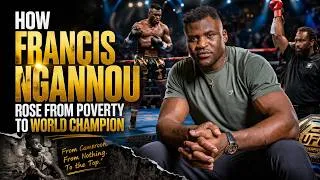 Thumbnail: How Francis Ngannou rose from Poverty to World Champion #youtube #francisngannou #anthonyjoshua