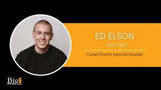Thumbnail: Ed Elson - Sizzle Reel - Current Events Keynote Speaker
