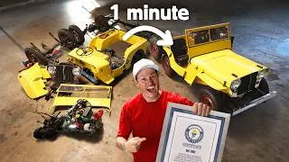 Thumbnail: Can we Assemble a Jeep in Under 76 seconds?