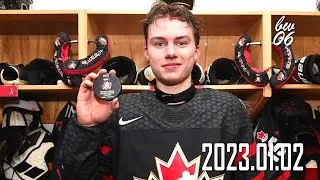 Thumbnail: Connor Bedard vs SVK 2023.01.02 - Game to Remember