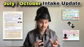 Thumbnail:  July / October Intake Latest Update 🇯🇵💯  Future in Japan  ? 