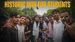 Thumbnail: Historic Win for Students at Jantar Mantar