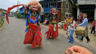 Thumbnail: Traditional Lakhe Dance Culture in the Mountainvillage of East Nepal | Village Lifestyle