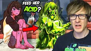 Thumbnail: We Can Feed this Girl Weird Food to Make Her Transform into WTF IS THAT!?
