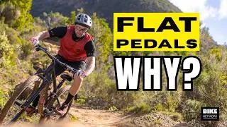 Thumbnail: The Flat Pedal Secret: Why Even XC Pros Use Them | #mtb #mtbskills