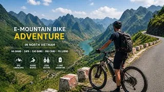 Thumbnail: E-Mountain Bike Adventure in North Vietnam | Ha Giang, Sapa & Cao Bang | Best E-Bike Tours 2026