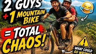 Thumbnail: 2 Guys + 1 Mountain Bike = Total Chaos! 