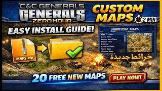 Thumbnail: How to Install Custom Maps in C&C Generals Zero Hour (2 Min Guide)