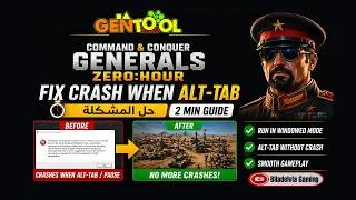 Thumbnail: Fix C&C Generals Crashes | Alt-Tab & Pause Bug (2 Min Guide)