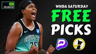 Thumbnail: BEST WNBA SATURDAY PRIZEPICKS TODAY (HUGE VALUES💥) | PLAYER PROPS & PREDICTIONS August 15th