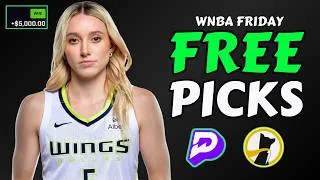 Thumbnail: BEST WNBA FRIDAY PRIZEPICKS TODAY (HUGE VALUES💥) | PLAYER PROPS & PREDICTIONS August 14th