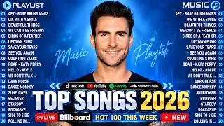 Thumbnail: Ed Sheeran, Maroon 5, Rihanna, The Weeknd, Dua Lipa, Bruno Mars, Adele 💯 Billboard Top 50 This Week