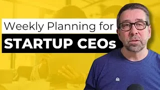 Thumbnail: The Weekly Planning System Every Founder Needs