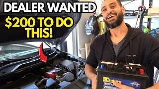 Thumbnail: How to replace car battery in 5 mins - DIY Save $200