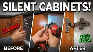 Thumbnail: Make cabinet doors soft close - No more slamming shut
