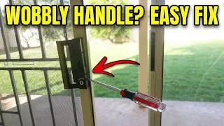 Thumbnail: Fix loose sliding glass patio door handle