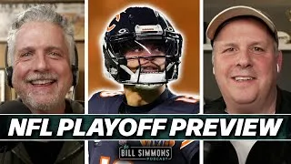 Thumbnail: NFL Playoff Blueprint and Guess the Lines Round 1 | The Bill Simmons Podcast