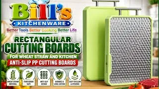 Thumbnail: Rectangular cutting boards for wheat straw straw  and kitchen anti=slip pp cutting boards