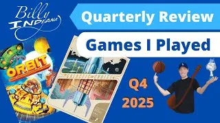 Thumbnail: Board Games I Played in the 4th Quarter of 2025 (with my Top Games revealed)