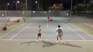 Thumbnail: Tennis lesson-David & Leah
