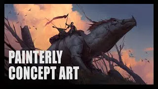Thumbnail: Painterly Concept Art - Overcoming Art Block