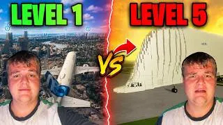 Thumbnail: 5 LEVELS of Flight Simulators✈️ (CURSED)