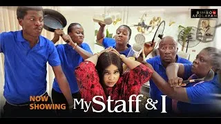 Thumbnail: MY STAFF AND I - Yoruba Movie 2025 Comedy | LONDONER | APA | BIMBO AFOLAYAN | JULLIET JATTO | TOSIN