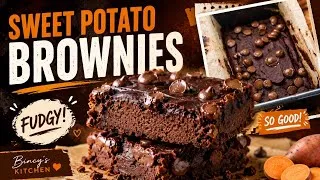 Thumbnail: മധുര കിഴങ്ങു കൊണ്ട് ബ്രൗണി | Sweet Potato Brownie Healthy Brownie Recipe Fudgy Sweet Potato Brownie 