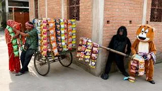 Thumbnail: Best amazing must watch funny comedy video 2026 Kurkure chor funny comedy by bindas fun joke