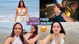 Thumbnail: OMG! I wore Bikini for the 1st time in my life 😱 Bindass Kavya Adventure in Goa