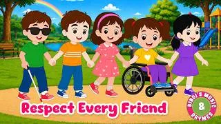 Thumbnail: Respect Every Friend | A Song About Kindness & Inclusion for Kids | Bindi's Music & Rhymes