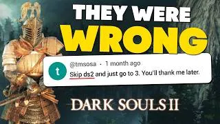Thumbnail: 1054 People told me to Skip Dark Souls 2