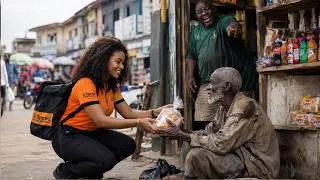 Thumbnail: Poor Delivery Girl Bought Bread For A Homeless Old Man, Unaware He The CEO’s Father