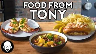 Thumbnail: Recreating The Foods From TONY | Binging with Babish
