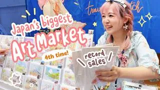 Thumbnail: Running my dream art booth at Japan's largest fair AGAIN ✦ Design Festa 2026