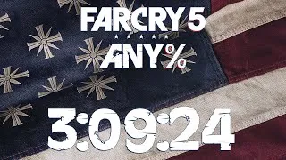 Thumbnail: Far Cry 5 SPEEDRUN - Any% (No Farming) - 3:09:24