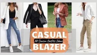 Thumbnail: CASUAL BLAZER - Combination with sport shoes, jeans and casual pants (Binzlabel45)