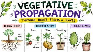 Thumbnail: vegetative propagation | stolon | bulbs | corms | tuber |suckers