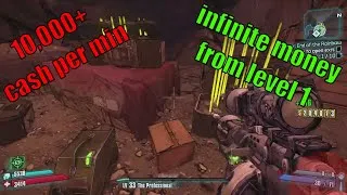 Thumbnail: easiest way to make 1m+ cash in 10 minutes (borderlands 2 infinite money glitch)