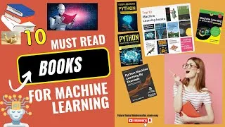 Thumbnail: Top machine learning books #machinelearning #ai #ebook #python