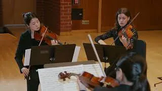 Thumbnail: Mendelssohn String Quartet No. 2 Mvt. 1 - Biola String Quartet (Fall 2023)