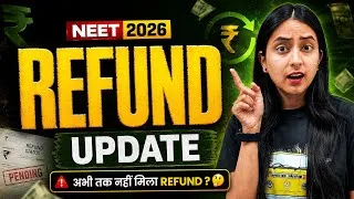 Thumbnail: 🚨Watch This If You haven't Received NEET 2026 REFUND🔥 #neet #neet2026 #update #yt