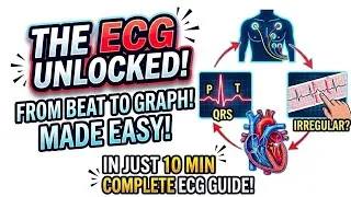 Thumbnail: ECG( Electrocardiogram )#notes #circulatorysystem #humanphysiology 