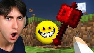Thumbnail: Minecraft, But Every Drop is Horror...