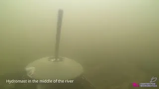 Thumbnail: Hydromast pilot installation with the Estonian Environment Agency on Loobu river and in Lake Tamula