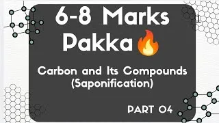 Thumbnail: ✅ Easy 6–8 Marks 🔥 | Carbon and Its Compounds | TS SSC 10th Physical Science | Part 4