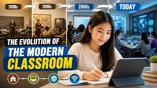 Thumbnail: The Evolution of the Modern Classroom (2 Minutes)